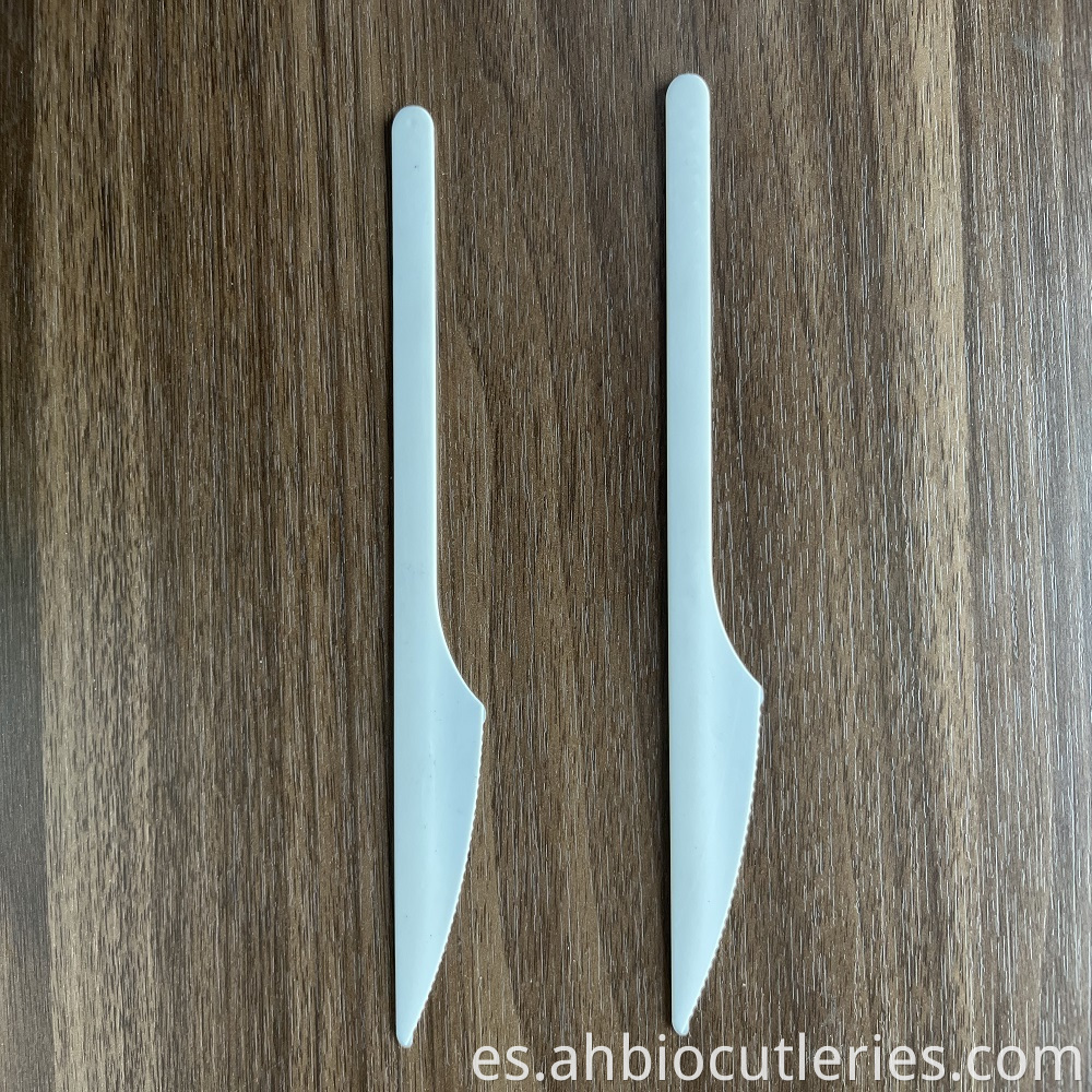 Biodegradable tableware knives